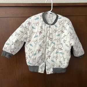 Nest Organic Cotton Two-Piece Quilted Lounge Suit - Rainbow Swim 2T-3T